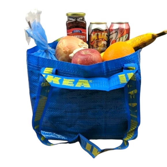 IKEA - FOUR (4) Frakta Line Reusable Bags--Large, Medium, Small and XS NWT - Picture 7 of 10